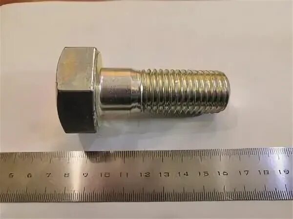 Болт высокопрочный М24х65 ГОСТ Р ИСО 52644-2006 к.п.10.9 ХЛ оцинк